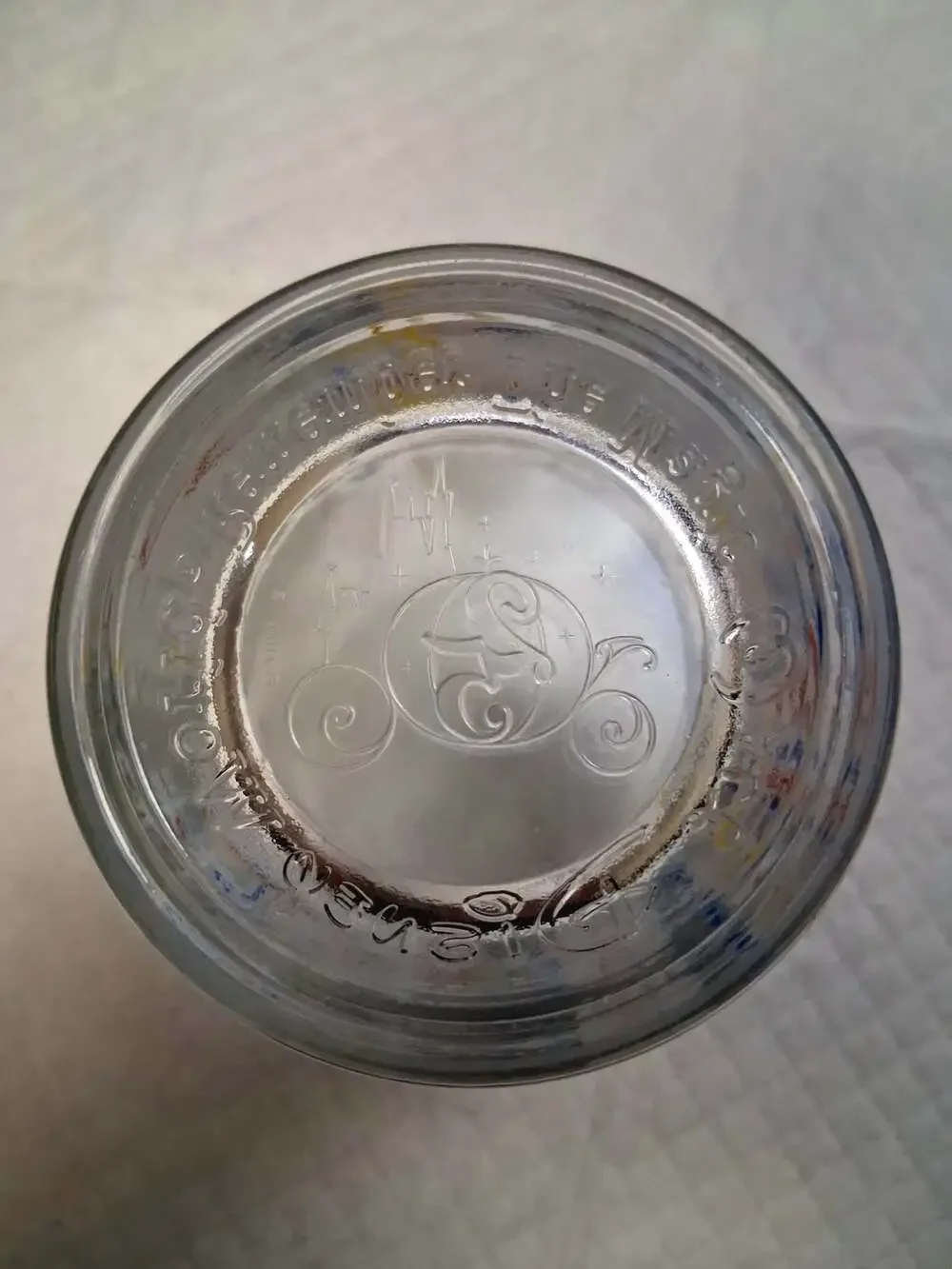 Vintage Mickey Mouse Walt Disney World 25th Anniversary Remember The Magic Glass